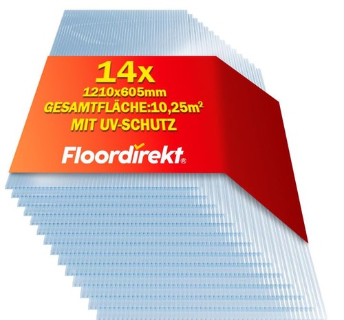 Pcs greenhouse sheets 4mm - 14,