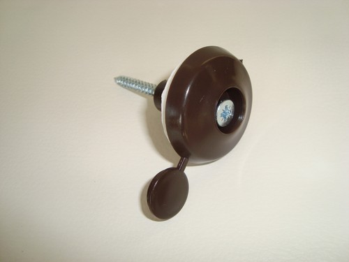 Polycarbonate fixing buttons - fixing,