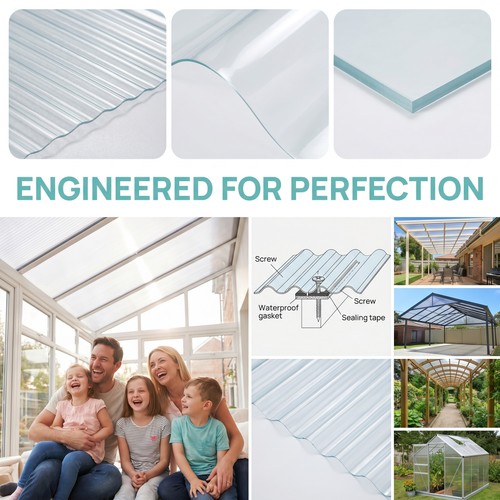 3meter clear polycarbonate - clear,