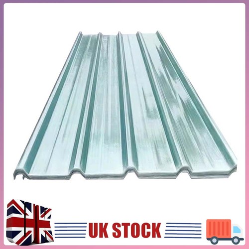 5pcs clear corrugated pvc - clear,