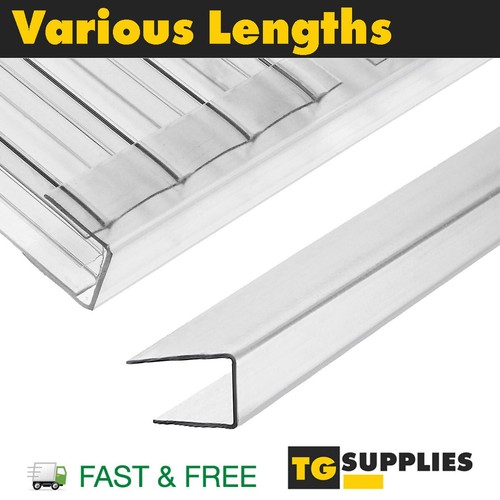 Clear end closure - clear,